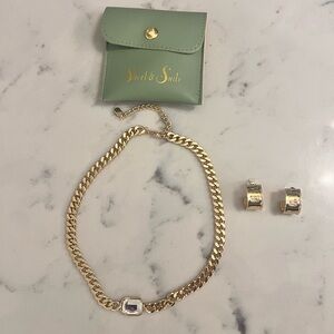 Short & Suite Necklace and Earrings Set